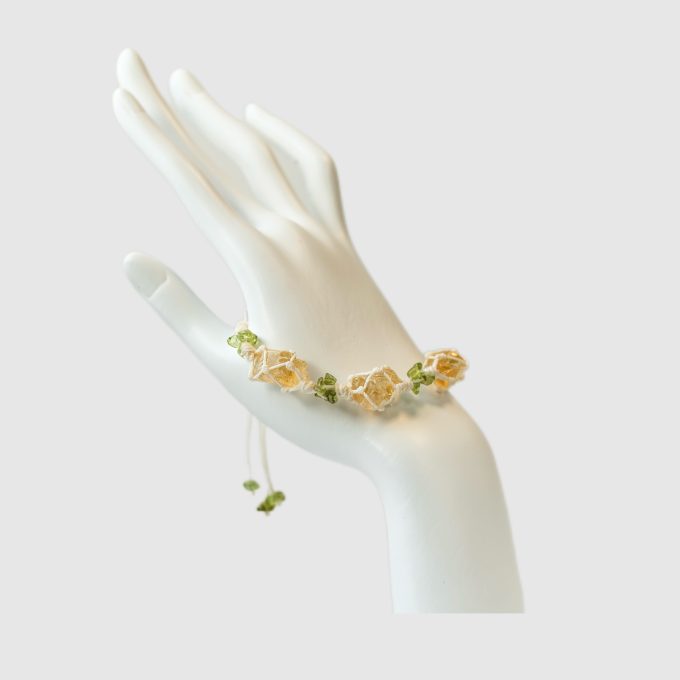 Raw Crystal Stones Bracelet