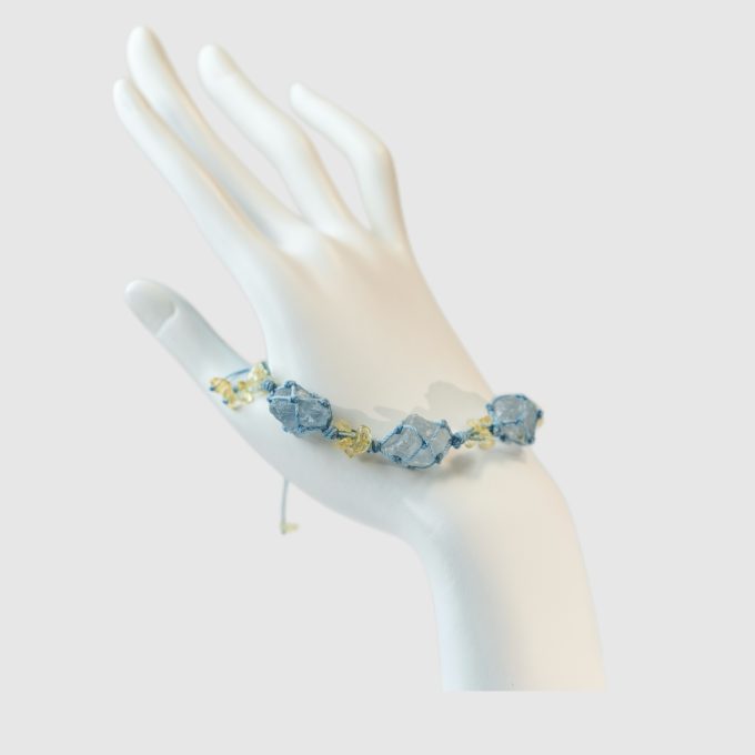 Raw Crystal Stones Bracelet