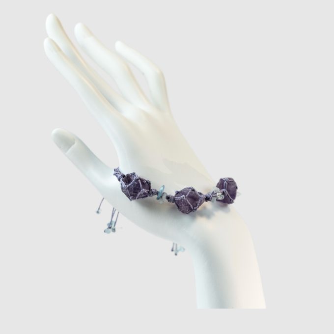 Raw Crystal Stones Bracelet